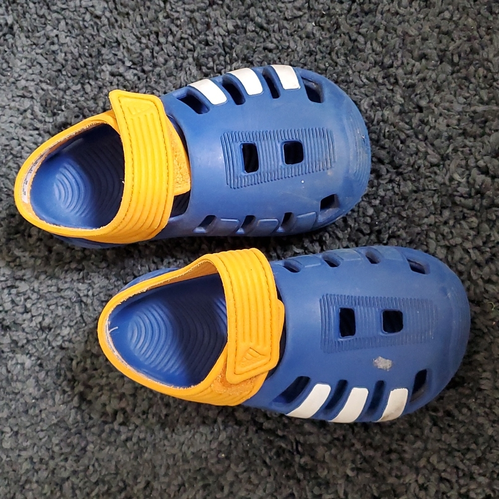 Adidas water slippers for toddler
